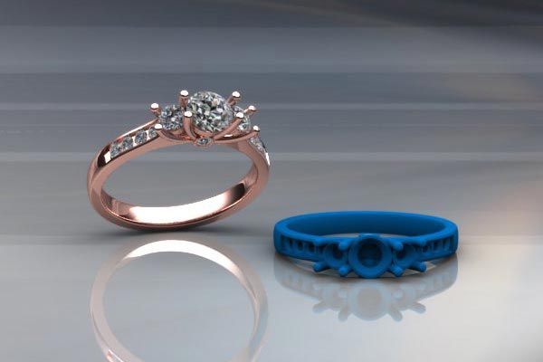  Channeled Engagement Rings