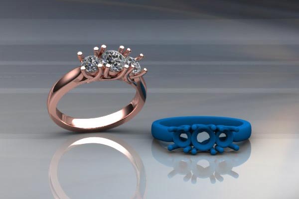 Three Stone Engagement Rings