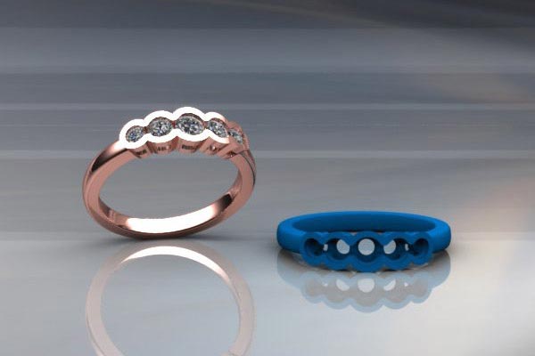 Five Stone Engagement Rings