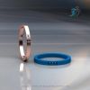 3D design jewellery print file sale for eternity ring model with fishtail setting