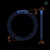 Specification for top notch designed eternity ring model 3D printing file with bezel presetting